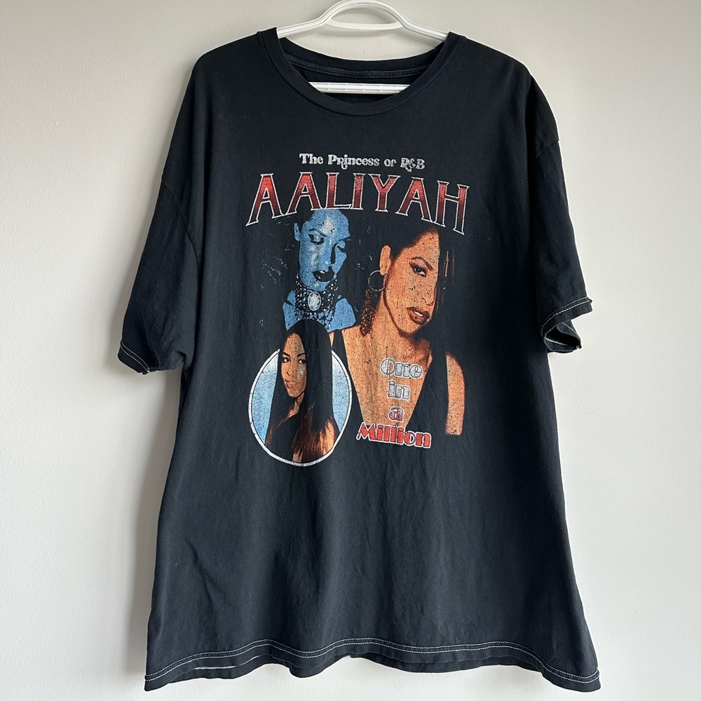 Aaliyah Rap Tee